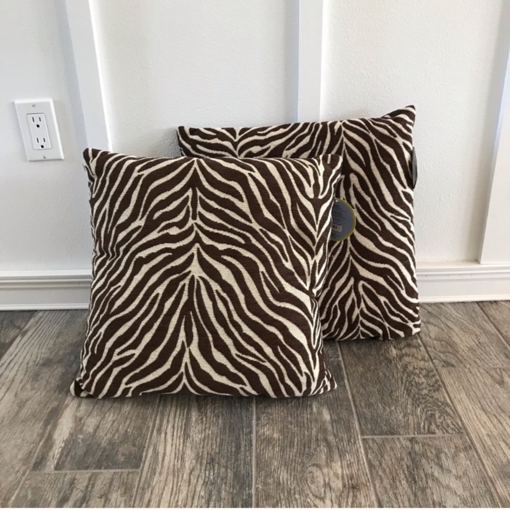 Zebra Print Pillow